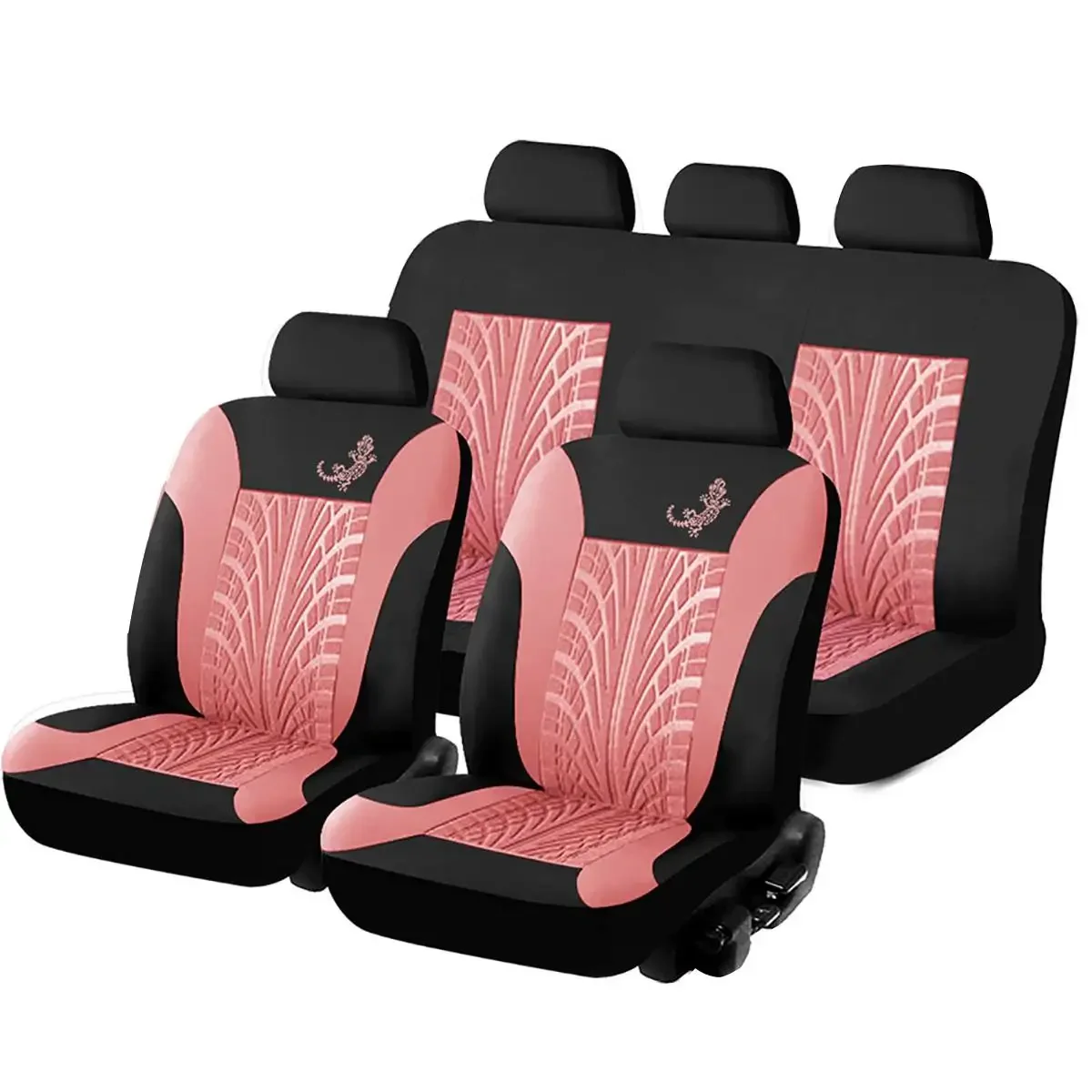 4/9 Uds. Funda Universal para asiento de coche, cojín Protector, fundas de asiento de automóviles para Ford, VW, asiento