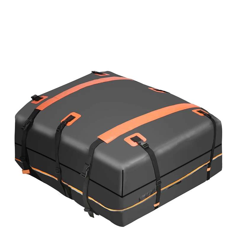 

Universal Waterproof Roof Bag for Cars SUV Large Capacity Foldable Cargo Carrier w/ Sturdy Straps & Buckles Auto Luggage