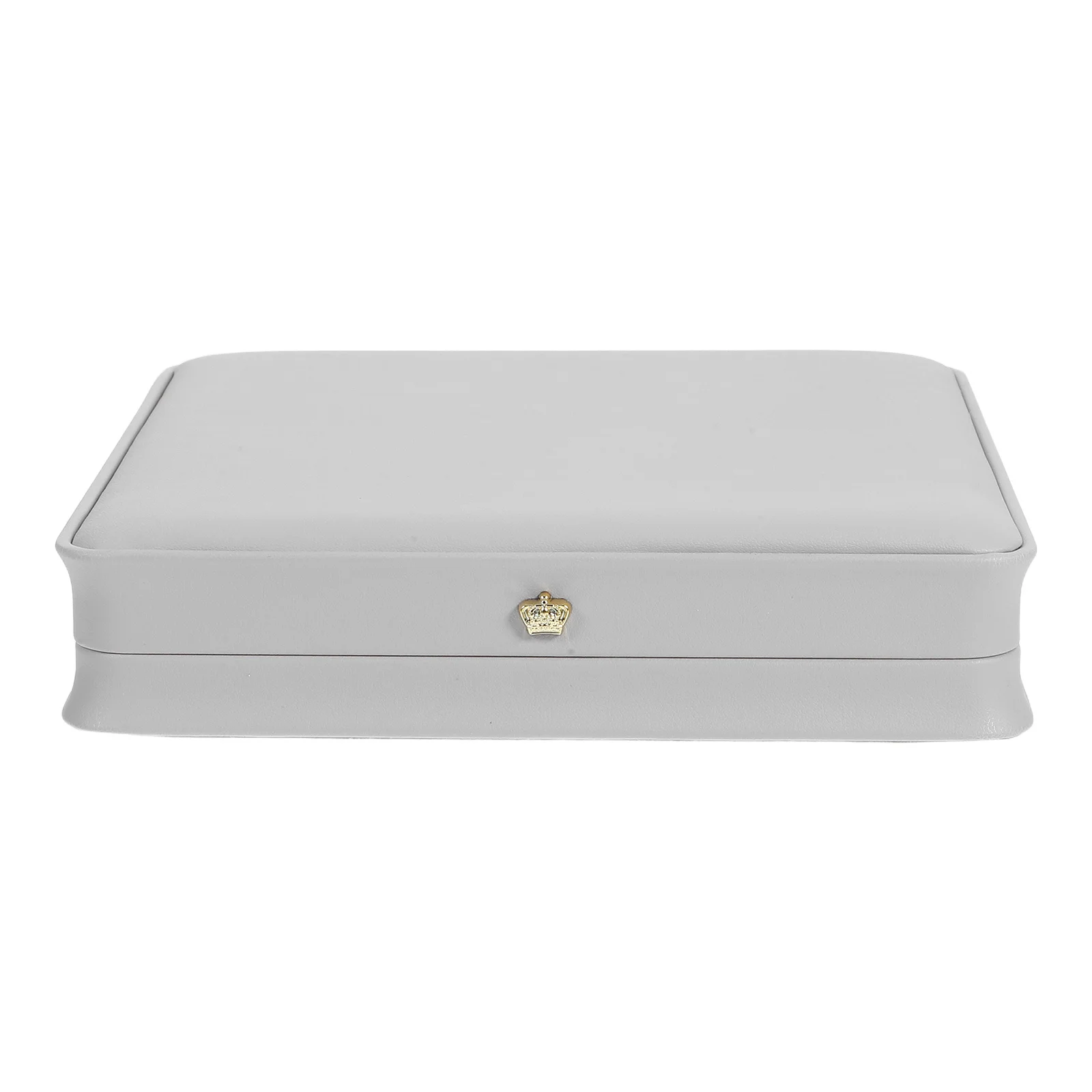 

Fake Square Jewelry Box Organizer for Wedding Necklaces Rings Earrings Bracelets Storage Display Square Jewelry Box