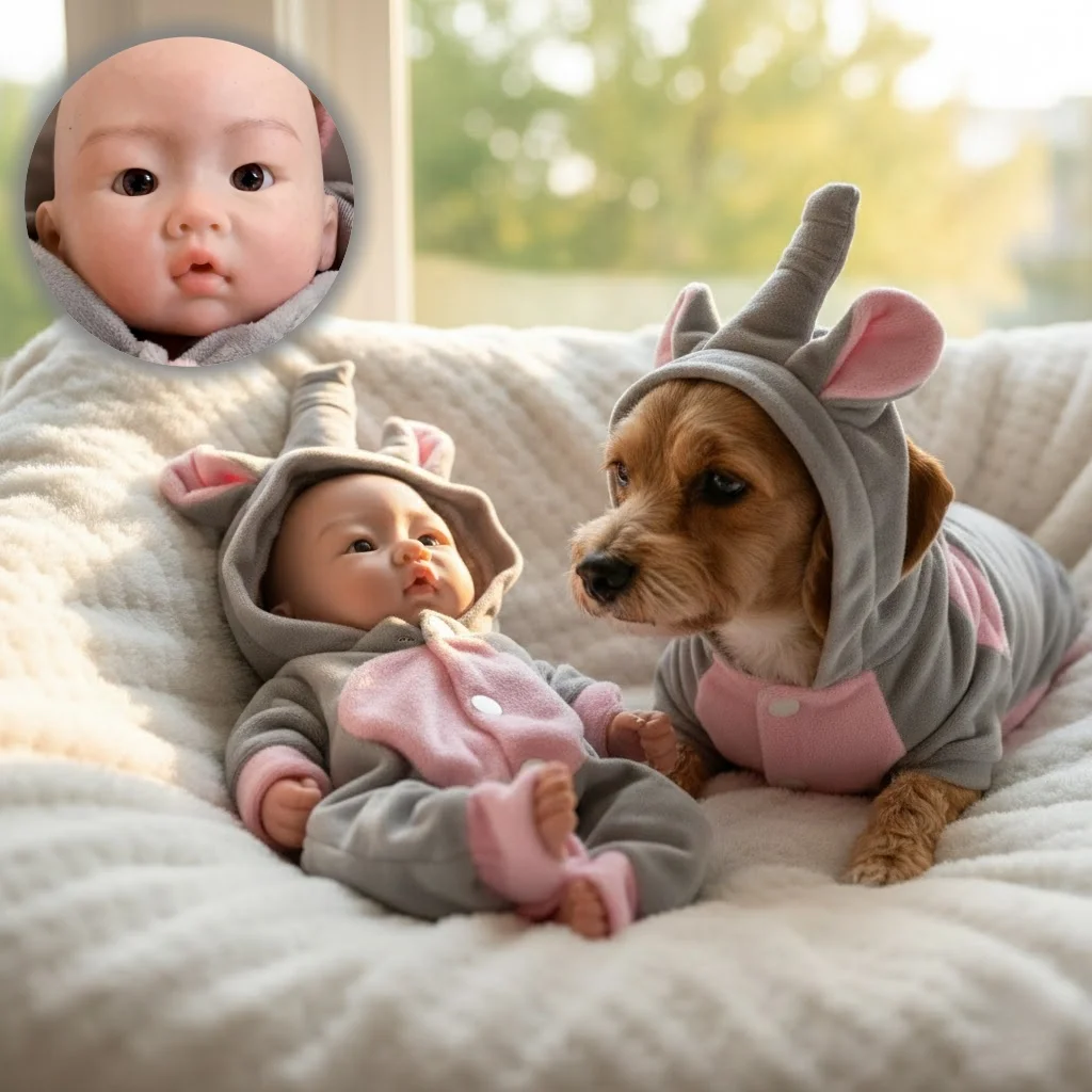 25CM Silicone Toy Reborn Dolls Full Body Soft Solid Silicone Toy Realistic Painted Dolls reborn de silicone real cuerpo