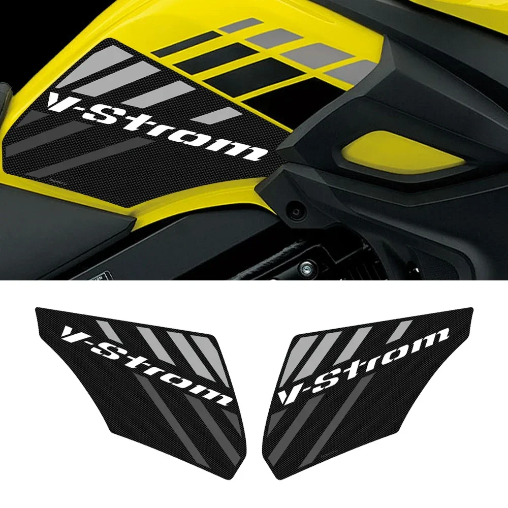 

For Suzuki V-Strom 650 DL250 2015-2022sticker Fuel tank side sticker Motorcycle Side Tank Pad Grip