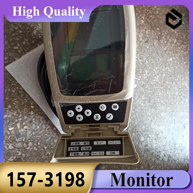 

Excavator Monitor 157-3198 Display Panel 1573198 for CAT E312C E320C E330C