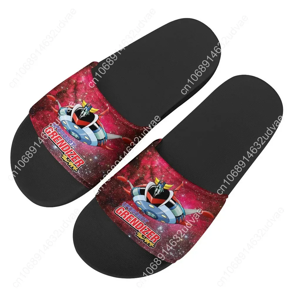 UFO Robot Grendizer Sandals Home Slippers Water Shoes Men Women Teenagers Sandal Bathroom Beach Pool Custom Made Summer Slipper