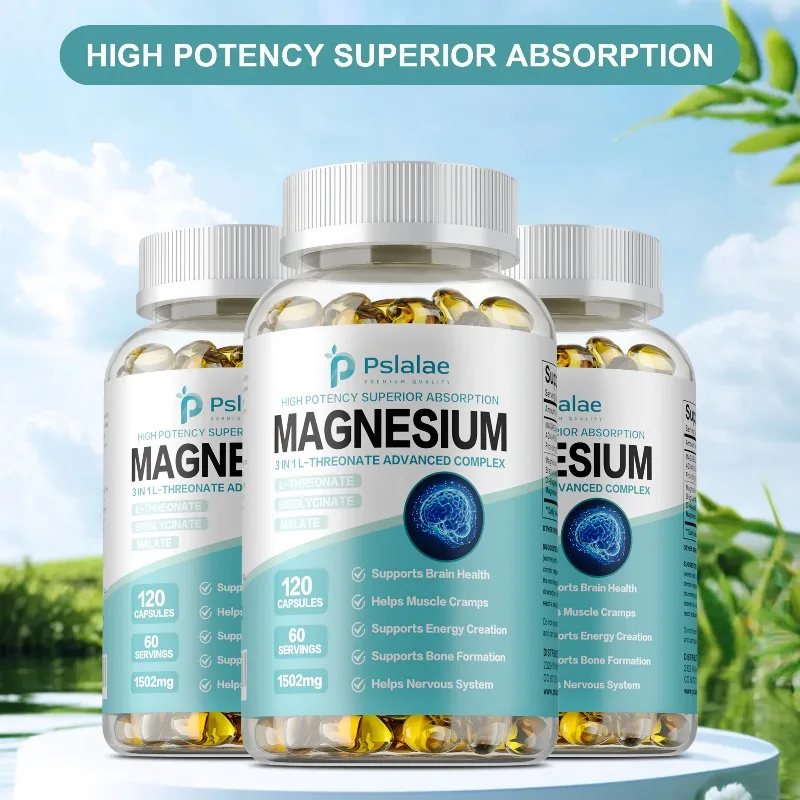 

Magnesium L-Threonate - Supports Bone, Joint and Heart Health, Calms and Soothes, Improves Cognitive Function and Memory