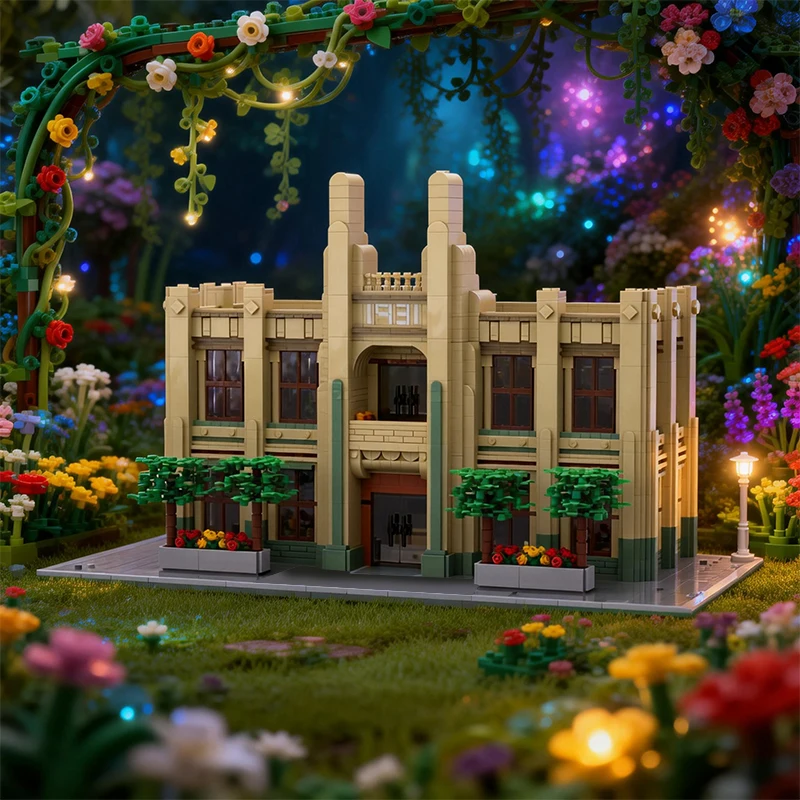 ตัวต่อ 4355 ชิ้น ชุดตัวต่อเมือง ไทม์ส บิลดิ้ง MOC แบบประกอบเอง ชุดตัวต่อเทคโนโลยี ดีไซน์ DIY ของเล่นเด็กผู้ชาย ของขวัญคริสต์มาส