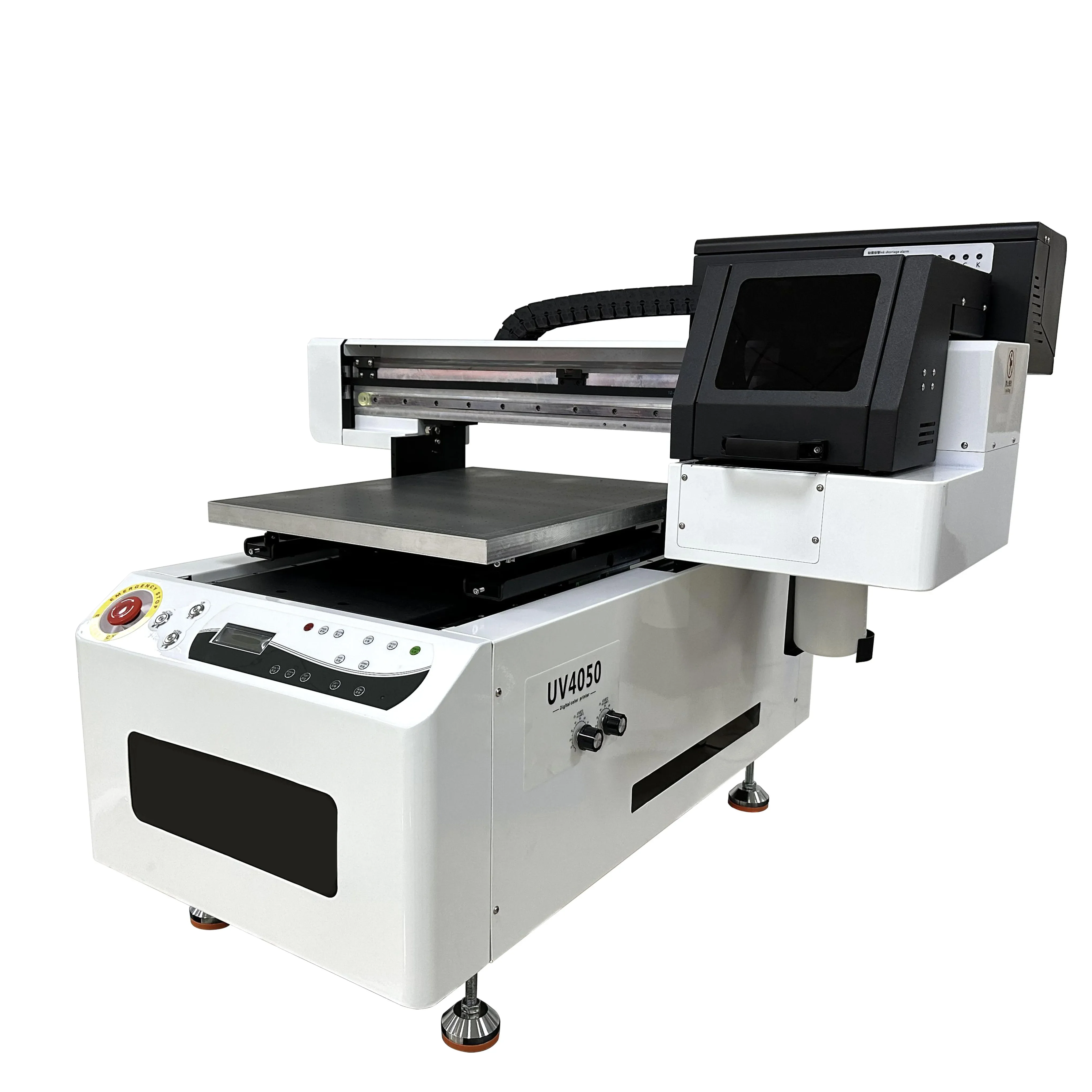 ID Card Printer 4050 UV Flatbed Printer Small Footprint Fabric Stickers Printing Machine Impresoras 3d Labeling UV Printer