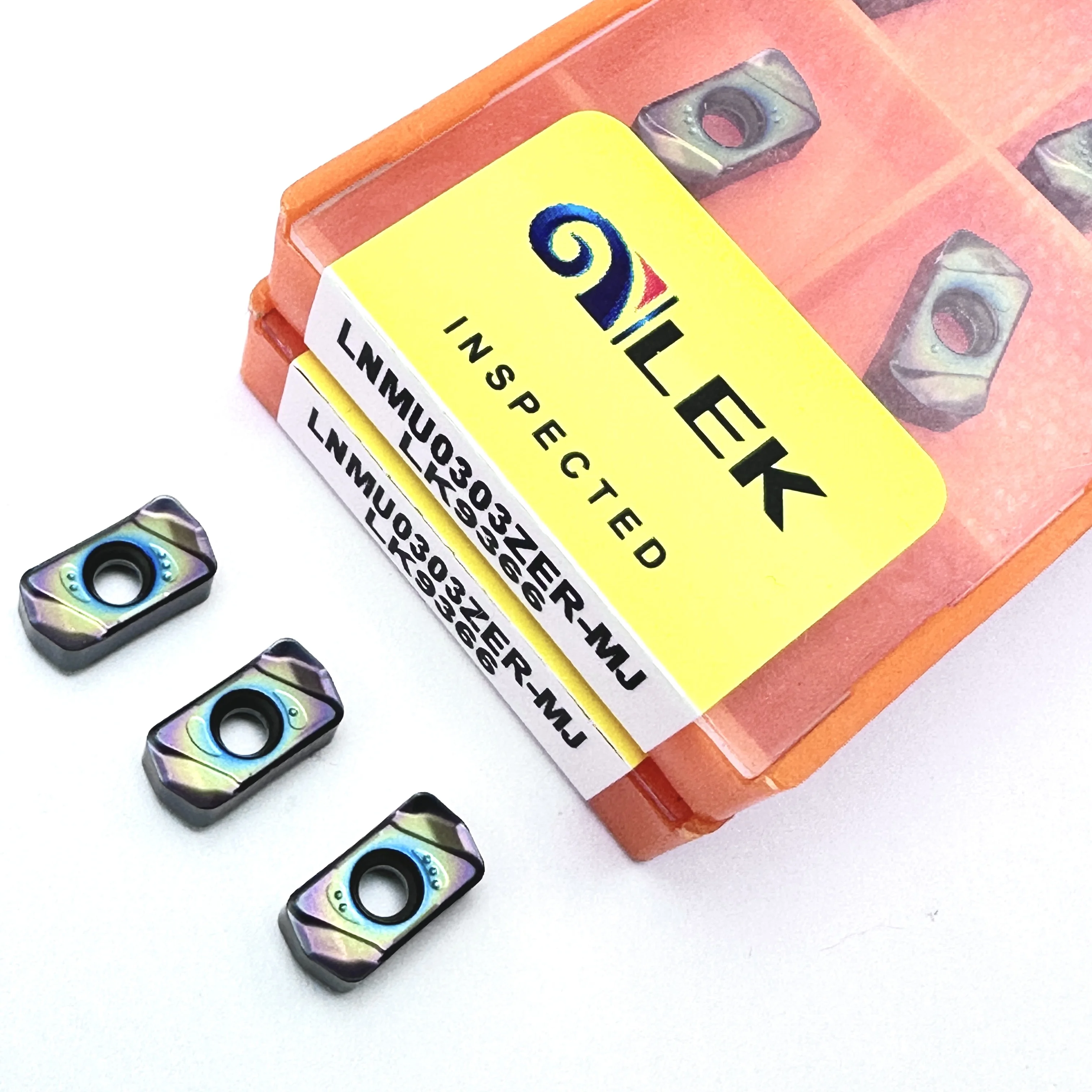 

LNMU0303ZER LK9365 Токарный инструмент с твердосплавной вставкой с быстрой подачей Токарный инструмент по металлу Токарный станок с ЧПУ Фрезерные режущие пластины Обработка нержавеющей стали