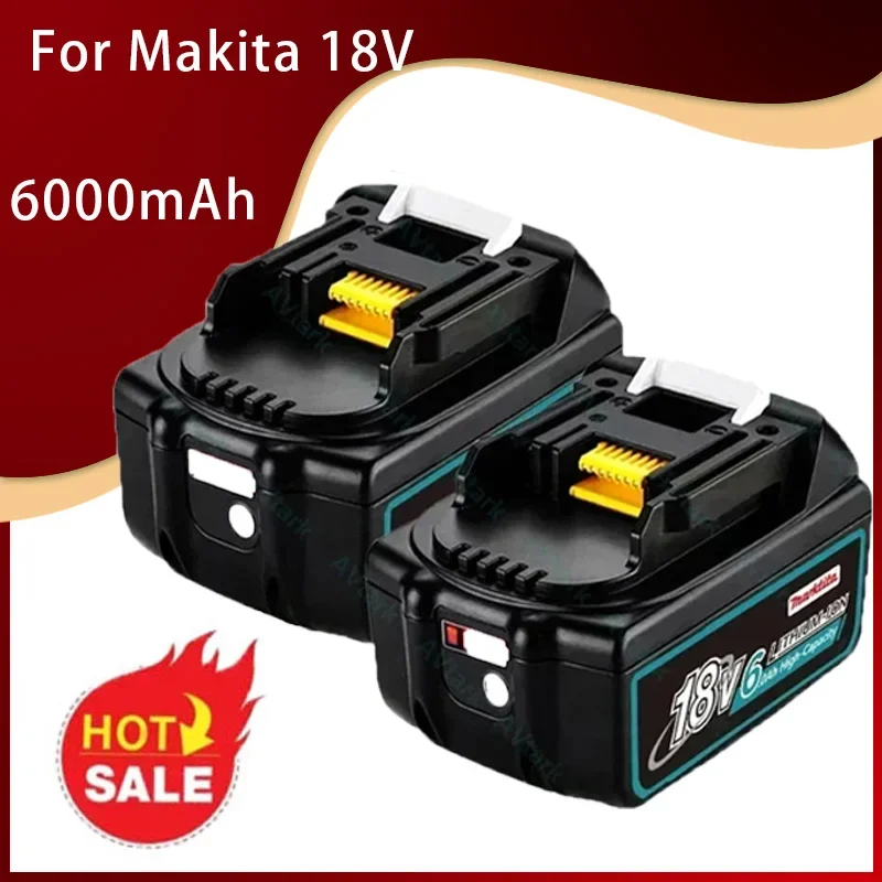 

original 18V 6Ah Li-ion battery replacement is suitable for Makita battery BL1850 BL1860B BL1860 BL1840B BL1830B LXT-400 RU