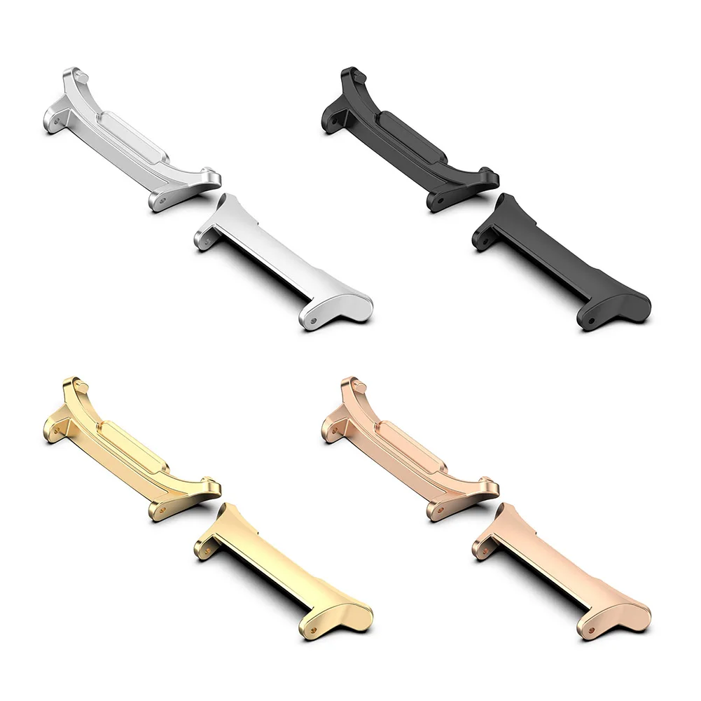 2 PCS Adapter Metal Watchband Connector Stainless Steel Watch Band Connector Adapter for Samsung Galaxy Watch 7 Ultra 47mm Watch