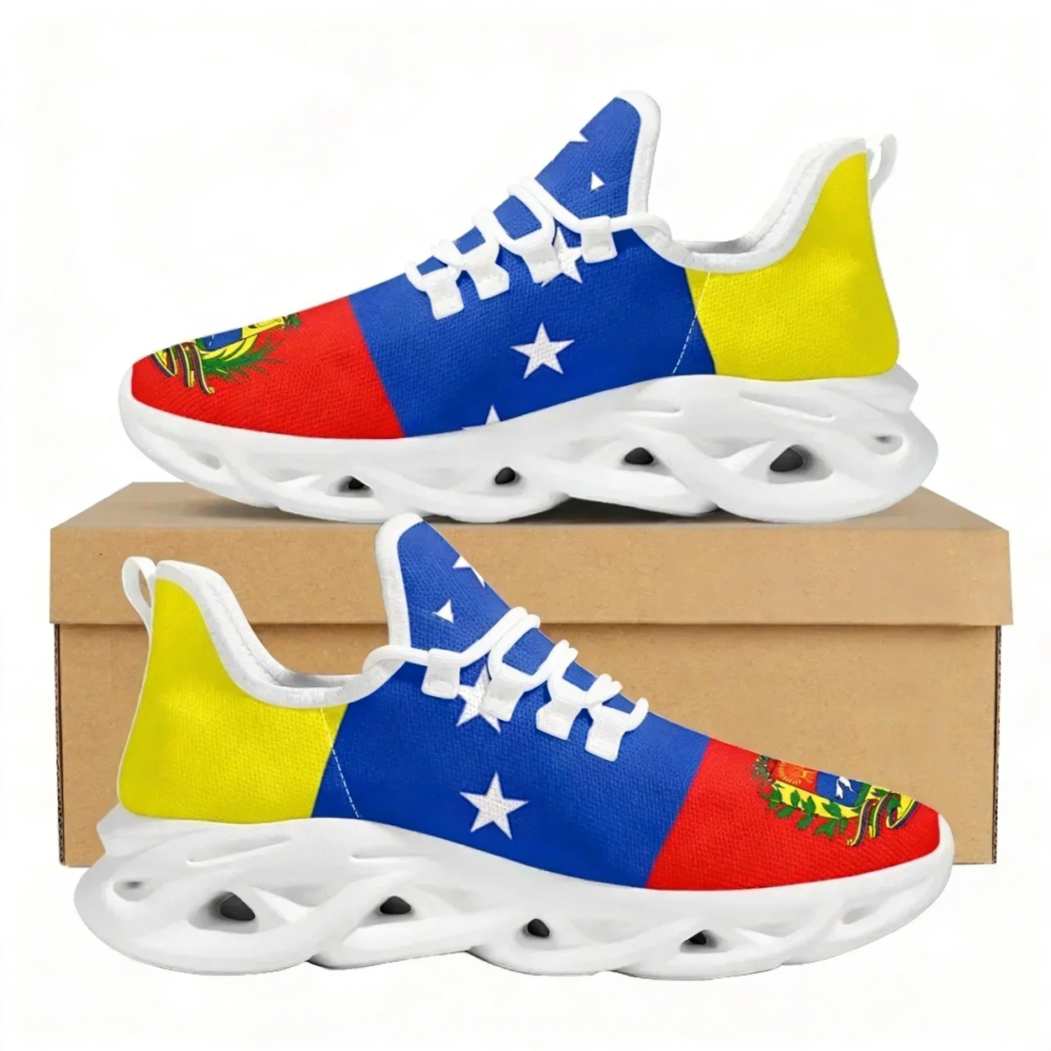 

Venezuela Flag Sneakers For Womens Mens Teenager 2023 Casual Running Shoes Breathable Cushion Walking Mesh Tennis