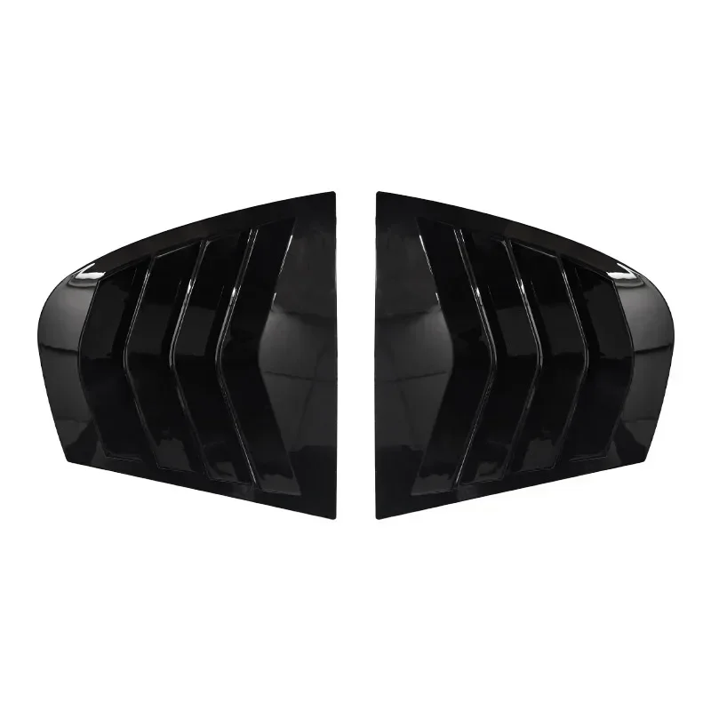 For BMW 3 Series E90 320i 323i 325i 330i M3 Car Rear Window Shutter Cover Trim Window Louver Side Vent 2005-2011