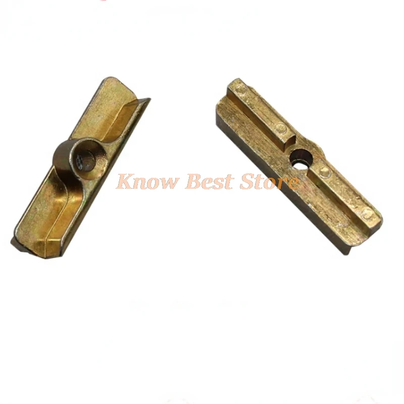 Plastic Steel Window Lock Point Swing Window Door Rod Lock Block Buckle Window Driver Linkage Lever Lock Block Accessories