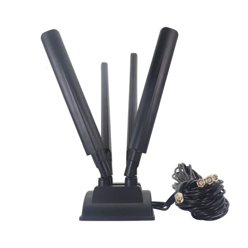 

5G full frequency four in one combined MIMO antenna waterproof sucker LTE 4G 3G NB DTU module general cabinet antenna SMA male