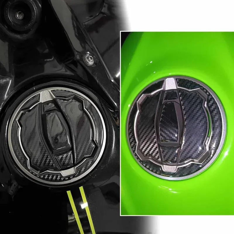 For Kawasaki Ninja ZX-4R ZX-4RR zx4r zx4rr ninja650 ninja400 z400 Sticker fuel tank pad gas oil cap protector cover z900 z650