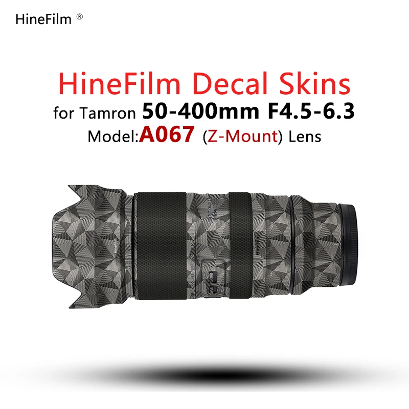 

Hinefilm Skin For Tamron 50-400mm F4.5-6.3 for Nikon Lens Sticker 50400 Lens Decal Skin for Tamron 50-400 Wrap Sticker 50 400