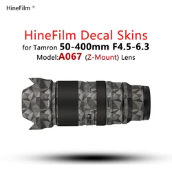 Hinefilm Skin For Tamron 50-400mm F4.5-6.3 for Nikon Lens Sticker 50400 Lens Decal Skin for Tamron 50-400 Wrap Sticker 50 400