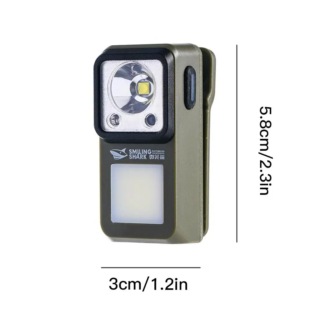 LED-Taschenlampe mit Magnetklemme für den Außenbereich, extrem lange Leuchtdauer, Arbeits- und Notfalllampe, wiederaufladbar, zum Anbringen, ideal zum Campen und Wandern. – Detail 29