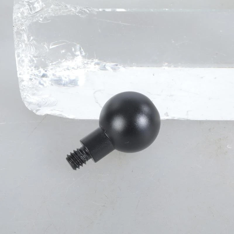 Upgrades 20mm Ball Head Conversion to 1/4 Inch Screw Multifunction 20mm Ball Head Adapter for Motorcycle & Car Phone Mounts