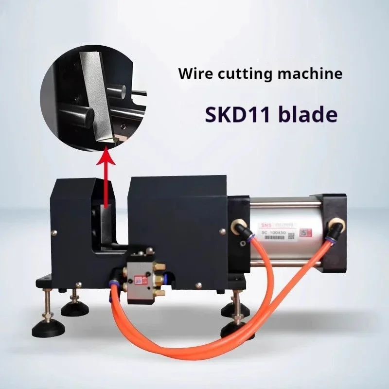 

High Precision Cable Cutting Machine Gas Electric Wire Harness Cutter Guillotine Equipment For 1-60mm Industrial Use