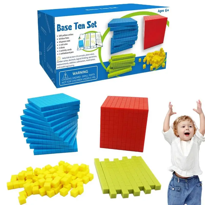 

Educational Math Manipulatives Manipulatives Cubes Toys Math Game Preschool Learning Counting Blocks Educational Toys To Teach