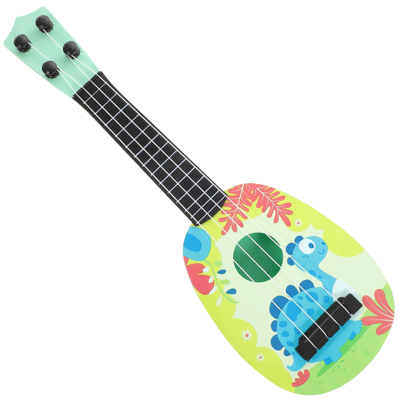 Mini brinquedo de guitarra para crianças, ukulele, aprendizagem precoce, instrumento musical para iniciantes, instrumentos jogados, brinquedos para crianças