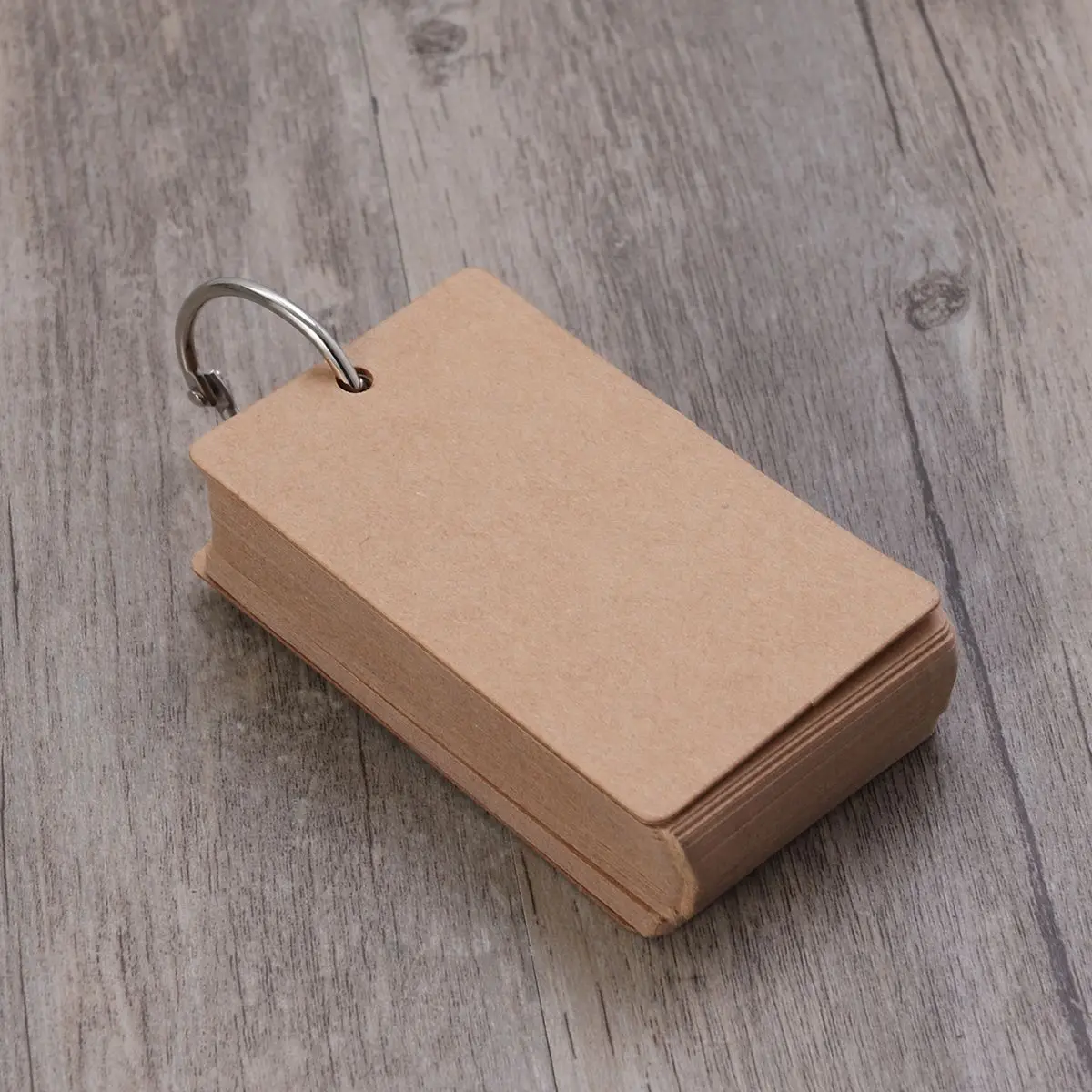 50 Pages Paper Study Cards Multicolor Blank Note Index Stock Bookmark DIY Greeting Card Memo Pads Single Hole Punch