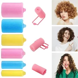 Soft Sponge Foam Cushion Hair Rollers Curlers Hair Salon Barber DIY Curls Hairdressing Kit DIY Home Hair Styling Tools