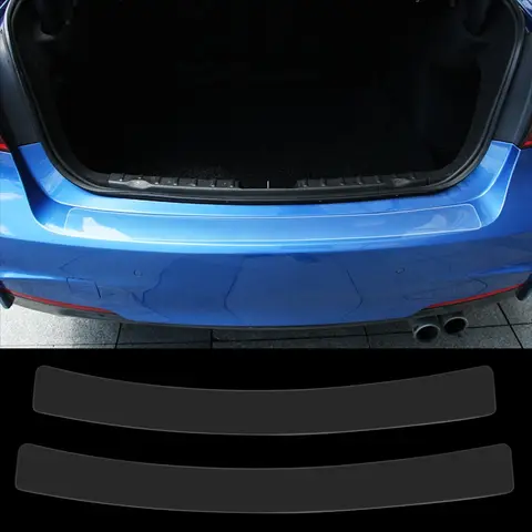 Car trunk decorative protective stickers for Renault Megane 2 3 4 Twingo Clio Talisman Captur Trafic Kwid Scenic 2 Kadjar