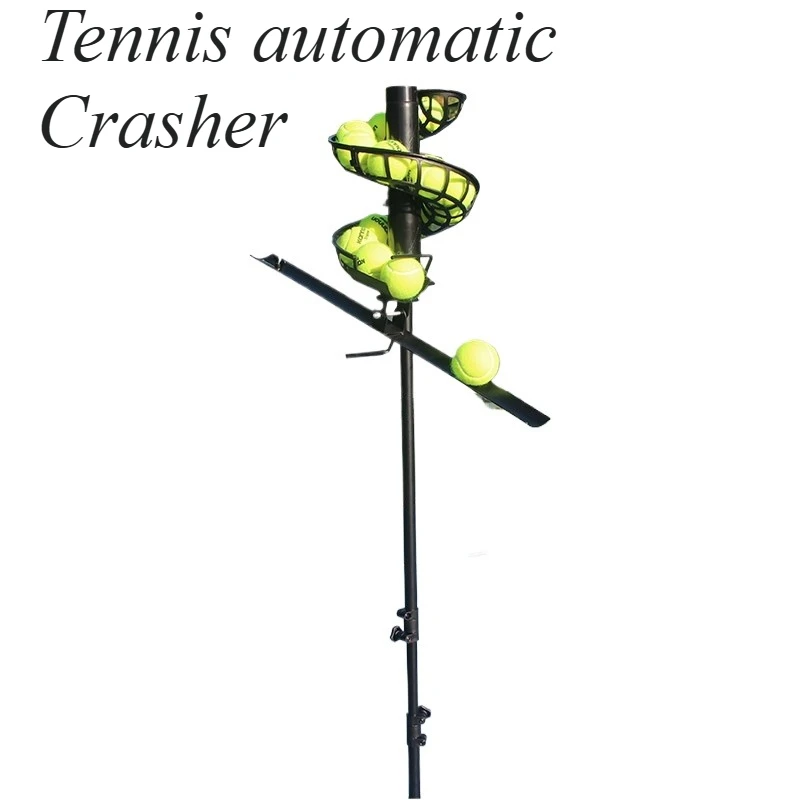 

Tennis Automatic Tee Crash Beginner Children's Single Swing Practice Trainer Pick Ball Delivery Machine