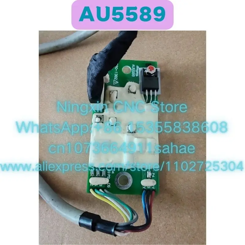 AU5589 6590-1382 Used A set of 64 system spindle motor PLG board 8- inductive magnetic head probe Tested OK