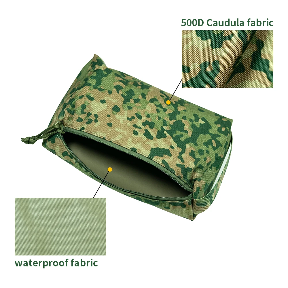 Dutch NFP Tactical Pouch Set – EDC- und Wander-Taschen, Army Camo, 3 Größen zur Aufbewahrung – Detail 3