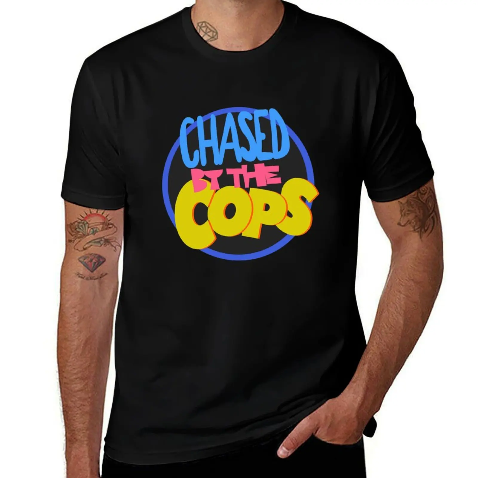 Chased By The Cops - Saved By The Bell T-Shirt Anti-Wrinkle Short Sleeve T-Shirt