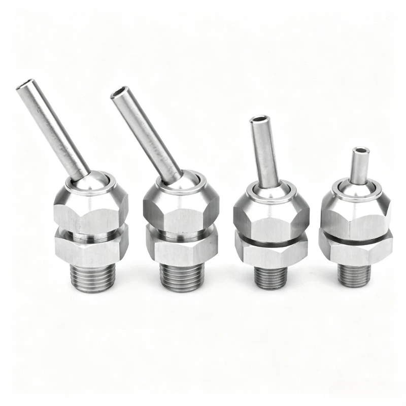 CNC Machine Tool High Pressure Universal Adjustable Stainless Steel Extended Reach Coolant Spray Nozzle Milling Lathe