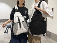 Outdoor Travel Techwear Single Shoulder Backpack Men Women Multi Function Waterproof Motorcycle Sports Hip Hop Chest Bag Mochila