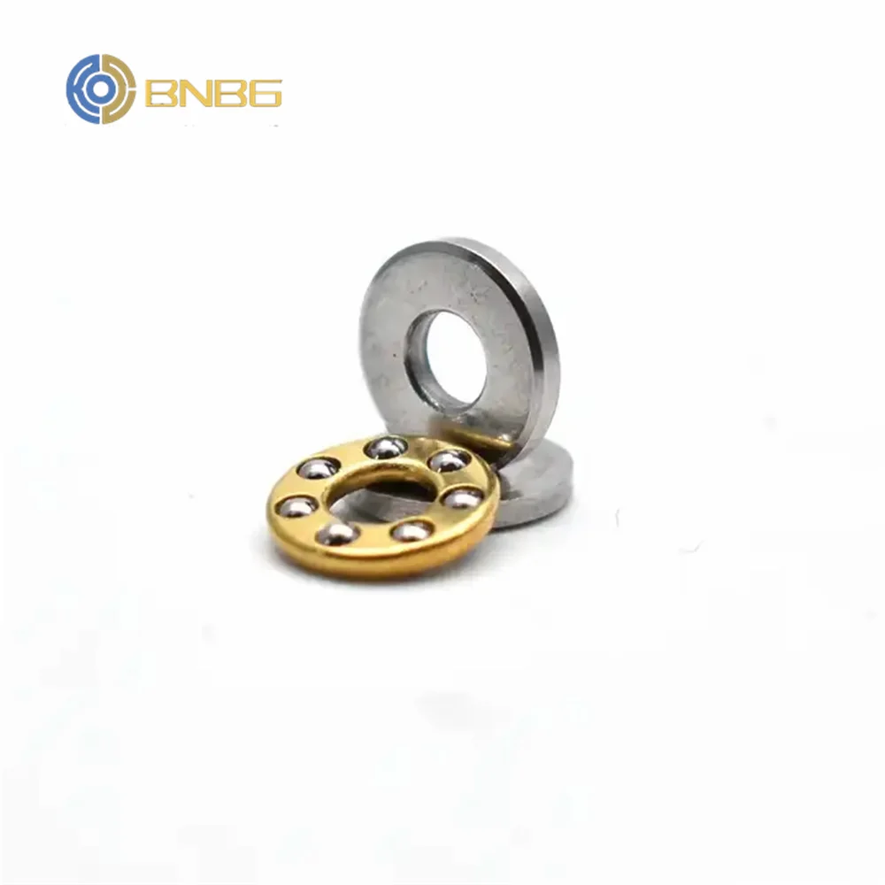 1pcs Mini 3-in-1 Plane Axial Ball Bearing Thrust Bearing F2-6M F2.5-6M F3-8M F5-10M F6-12M F7-15M F8-16M F10-18M F12-21M F12-23M