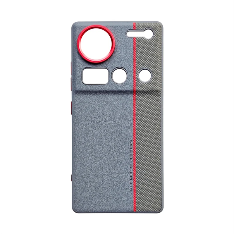

Case For ZTE Nubia Z70S Ultra Z70 Ultra 5G Luxury PU Silicone Leather Phone Back Cover Protect Shell Shockproof Bumper