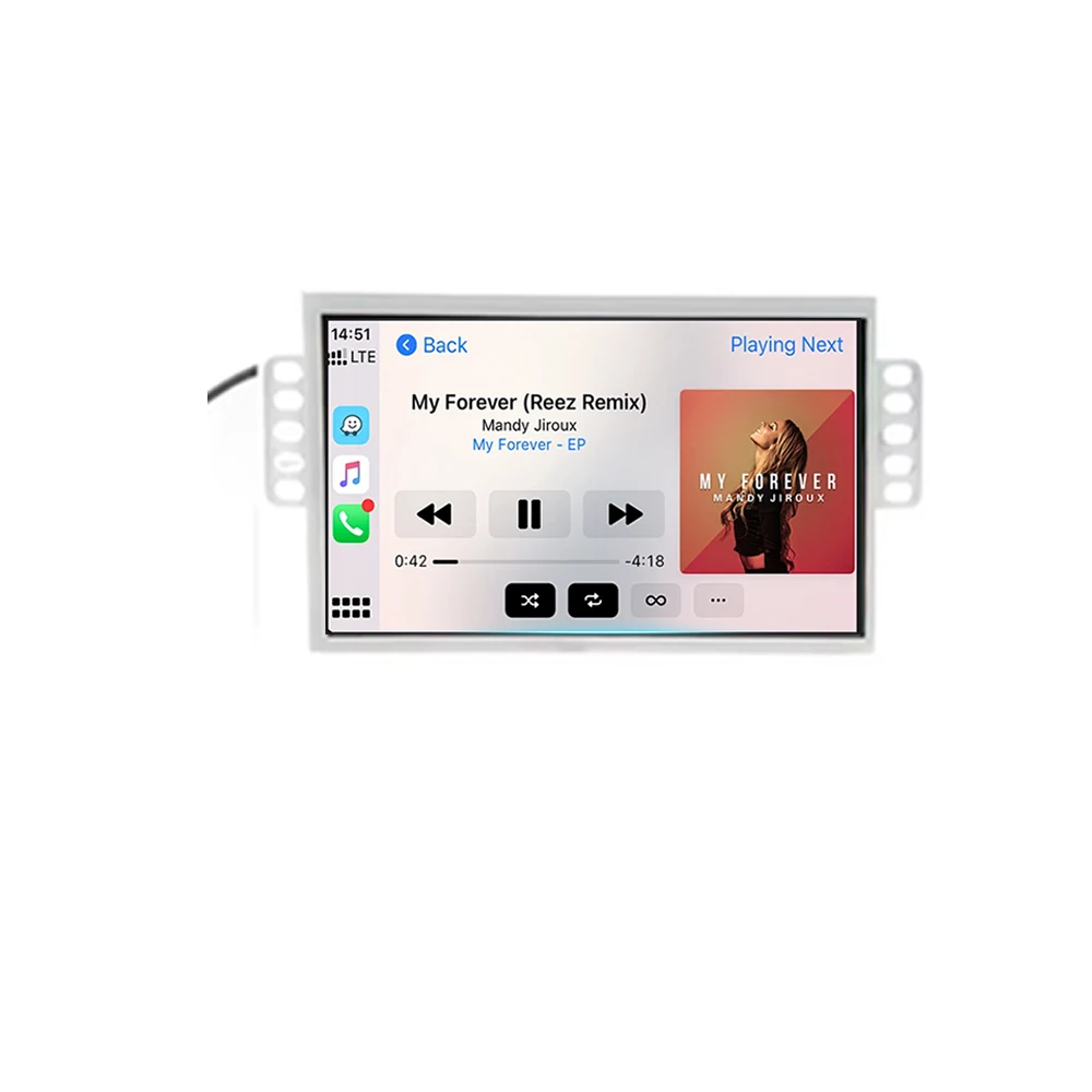 7 Inch Car Radio For Citroen C3 DS3 Carplay Android Auto Player Multimidia Video Stereo GPS Navigation 4G WIFI Screen DVD DSP