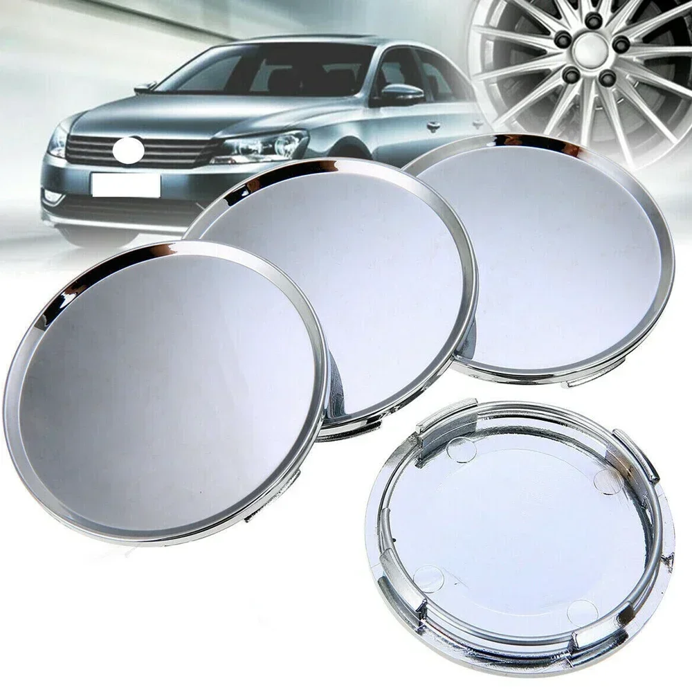 4PCS Outer Diameter 63MM OZ Wheel Hub Cover Modification Wheel Hub Cover Blank Cover Wheel Hub Center Cover