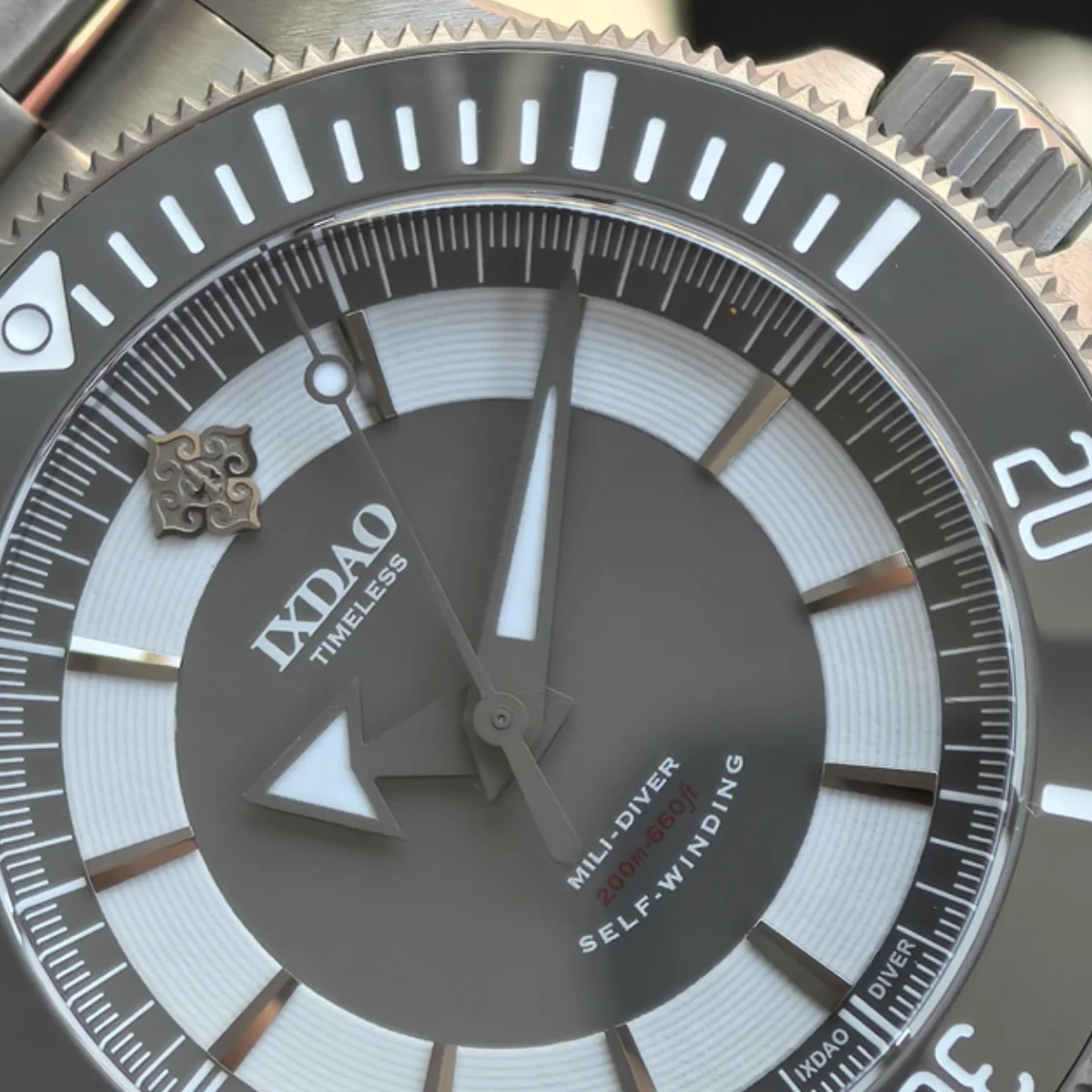 2024 New IXDAO Original Men's Automatic Mechanical Luxury Fashion Watch PT5000 Titanium Diving BWG-9 Clock Relogios masculino