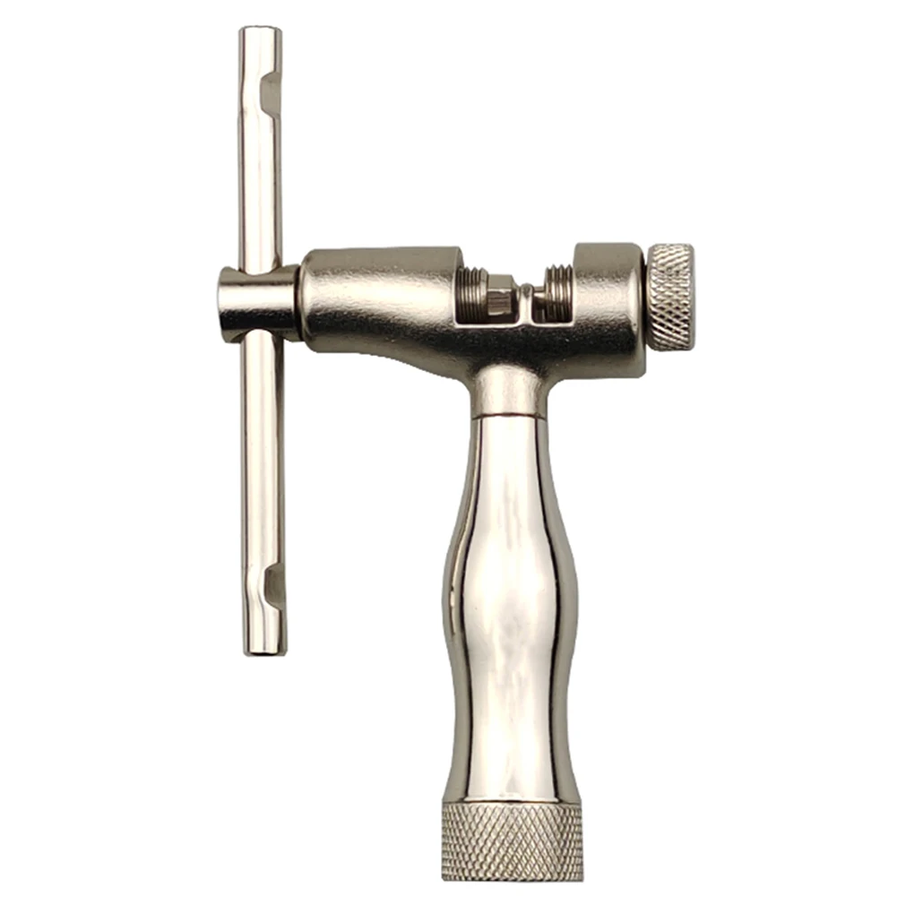 

Bicycle Chain Splitter Compact Bike Chain Squeeze Remover Cycle Solid Repairing Tool for Single-Speed/6S-12S Bicycle Chains