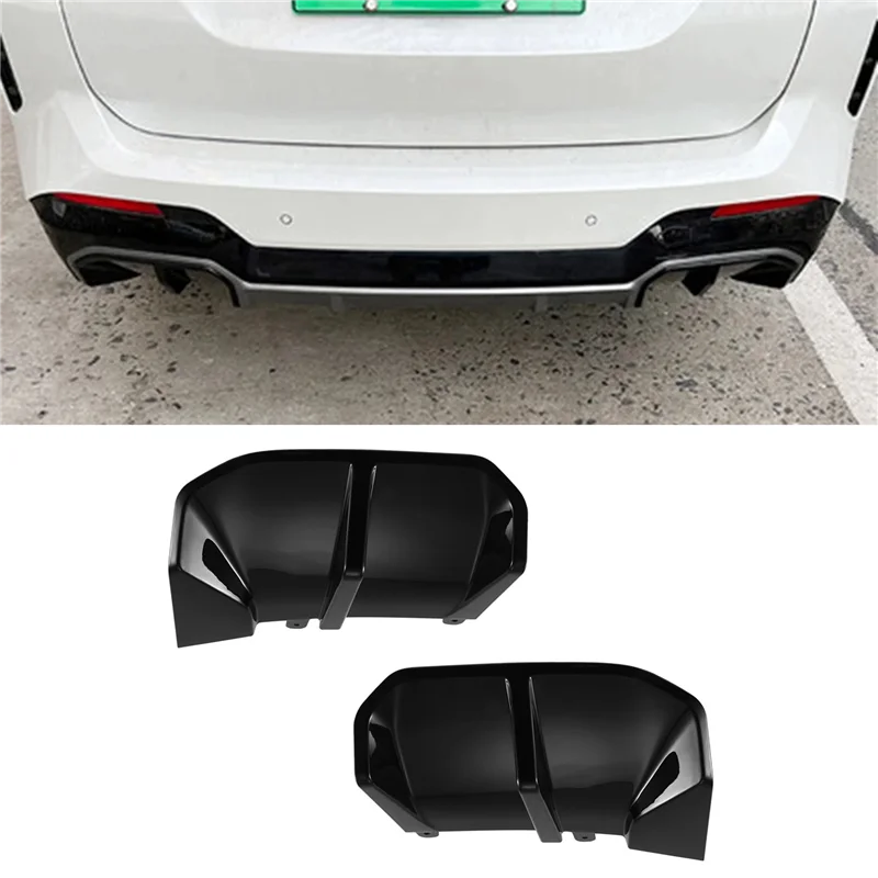 

ABXV-2Pcs Car Tail Rear Lip Spoiler Decorative Sticker For BMW Ix3 2022 Car Accessories