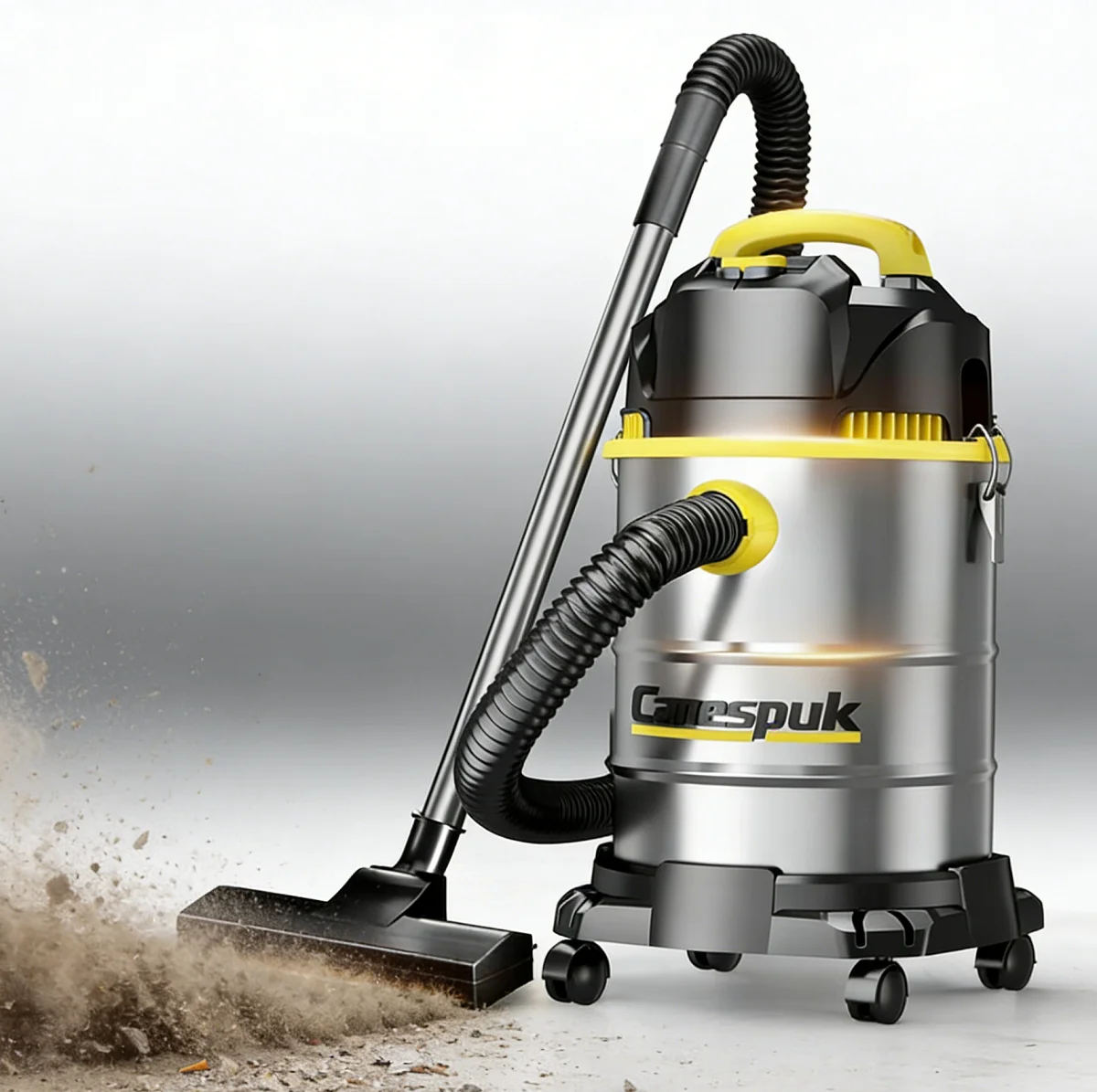 Aspirapolvere a secco e umido ad alta aspirazione da 3000 W Macchina per la pulizia dell'aspirapolvere per negozi industriali per casa/officina/cantiere