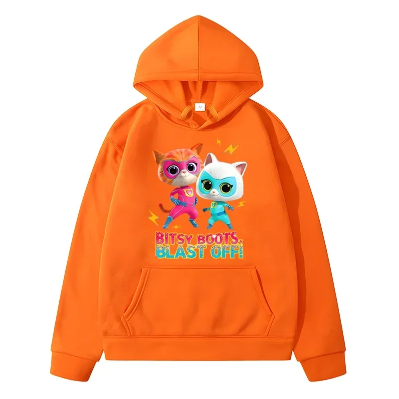 SN60 2023 New Game Super Kitties Kids Hoodies Autumn Sweatshirt Fleece Pullover anime hoodie y2k sudadera boys girls clothes 1 &