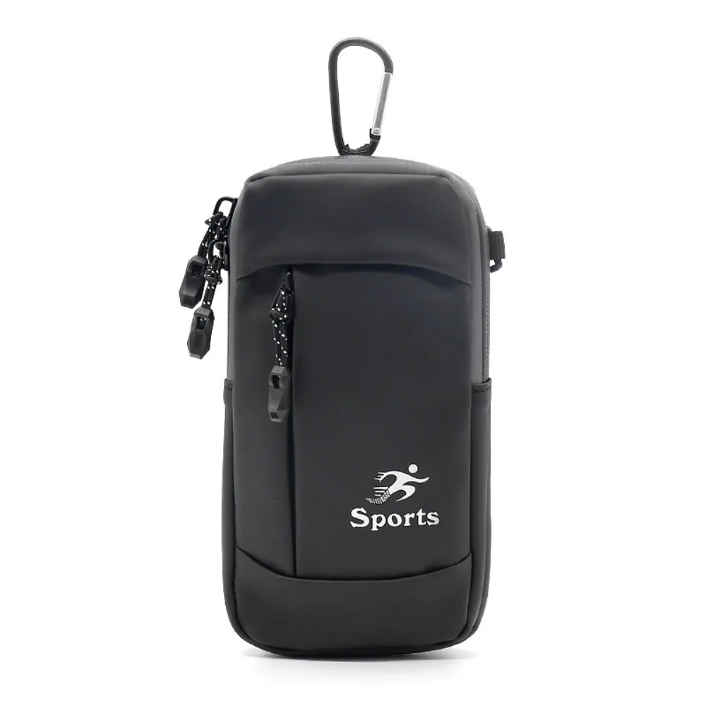 

PU Leather Universal Phone Armband Bag Waterproof with Shoulder Strap Outdoor Running Phone Holder Large Capacity Non-slip
