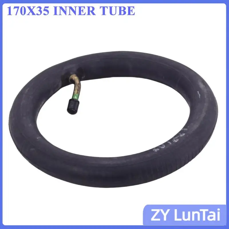 170x35 Thickened 8 Inch Bent Mouth Inner Tube Liner for Scooter Tire Replacement