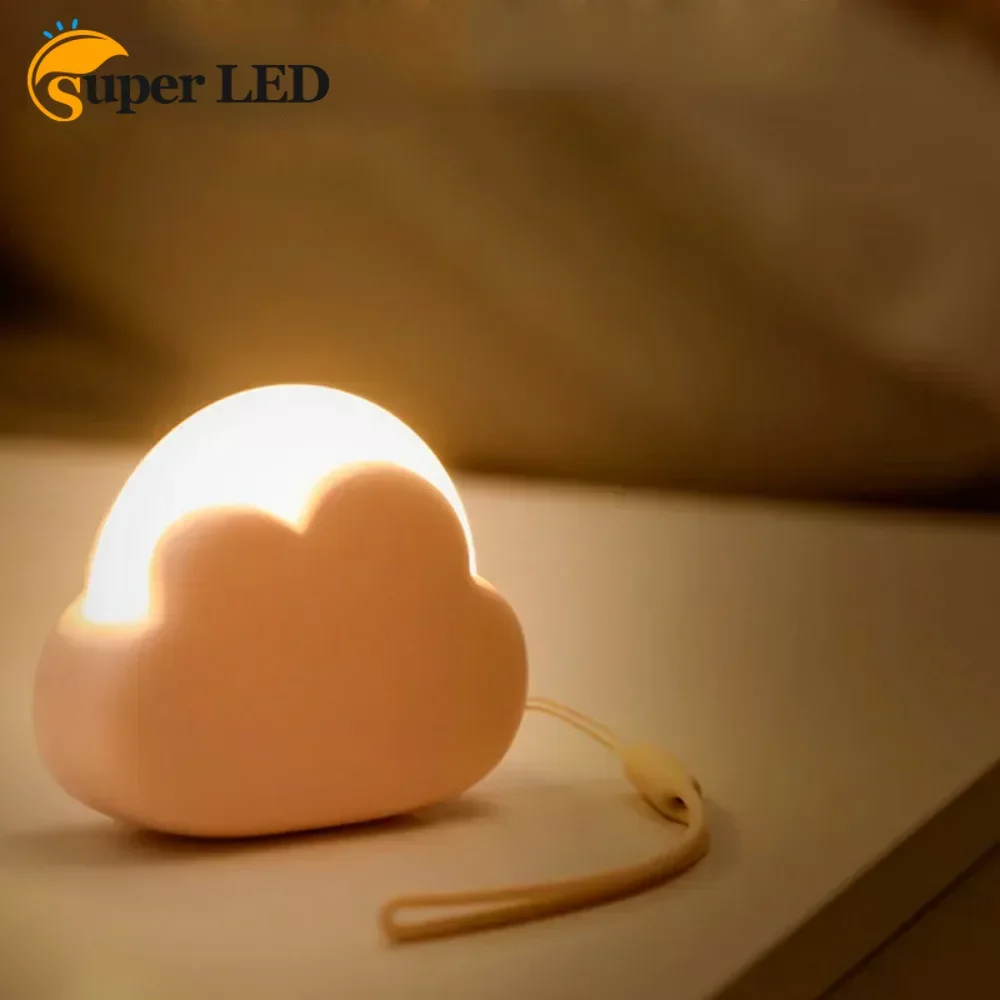 Led Night Light Baby Room Decoration Bed Clouds Toy Bedroom Decoration Modeling Light Baby Children's Toy Gift