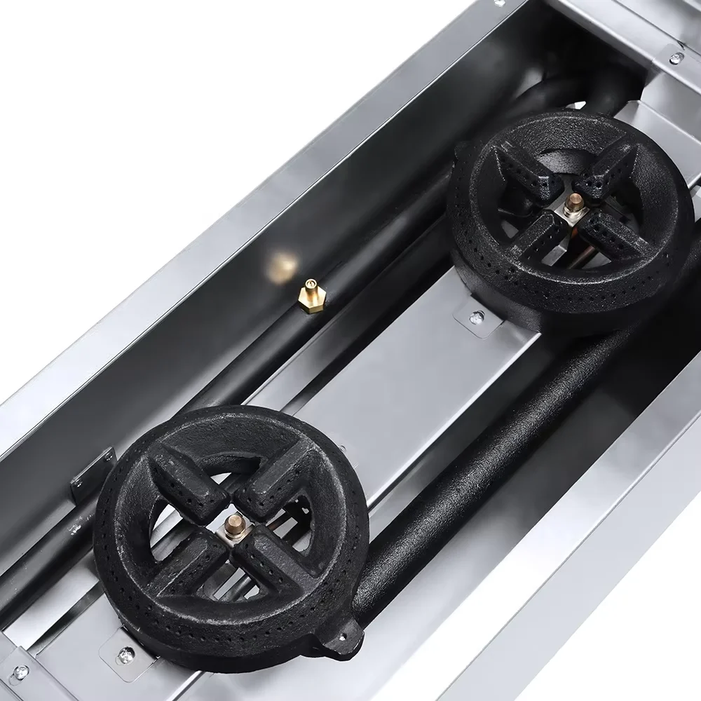 Gas Stove Factory Price Stove Cooker Gas Free Spare Parts 220 Commercial Stainless Steel Silver Multifunction Novel Design China