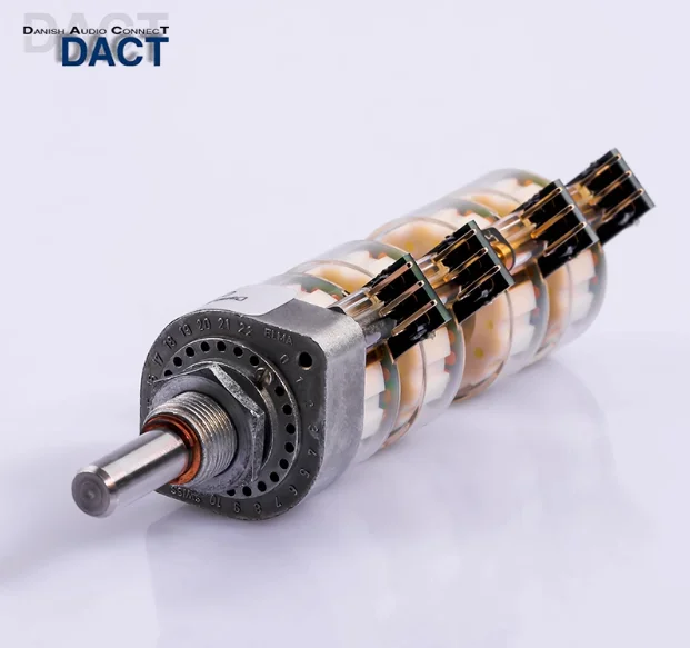 

Original Denmark DACT Quadruple balanced 24-stage stepping potentiometer 10K 50K 100K 250K