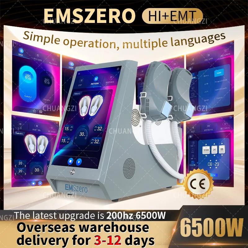 

EMSZERO EMS RF, стимулятор мышц, устройство для контуринга тела, устройство для похудения