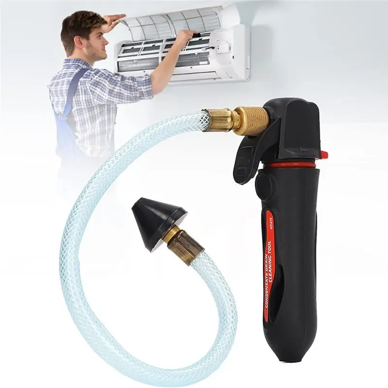 ABYN-For Kitchen Sink, Basin, Toilet& Floor Drain Cleaning CO2 Cartridge Drain Device Threaded Drain Tool